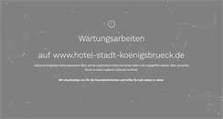 Desktop Screenshot of hotel-stadt-koenigsbrueck.de
