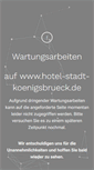 Mobile Screenshot of hotel-stadt-koenigsbrueck.de