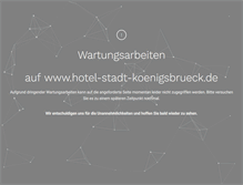 Tablet Screenshot of hotel-stadt-koenigsbrueck.de